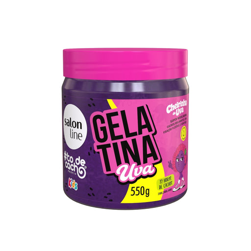 Salon Line #todecacho Kids Grape Styling Jelly – front view – Buy now at MKPBR.COM – Worldwide Shipping