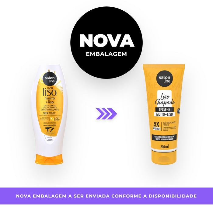 Salon Line Meu Liso Muito + Liso Anti-Frizz Heat Protectant – detail – Buy now at MKPBR.COM – Worldwide Shipping