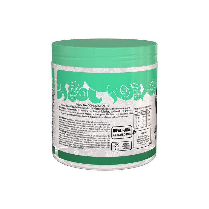 Salon Line #todecacho Aloe Vera Curl Gel – back label – Buy now at MKPBR.COM – Worldwide Shipping