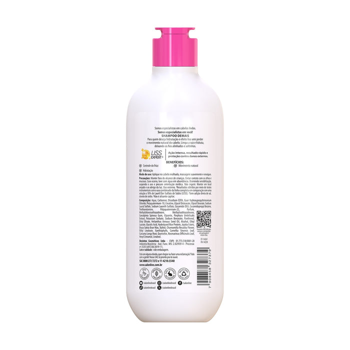 Salon Line Meu Liso Demais Shampoo & Conditioner Kit – detail – Buy now at MKPBR.COM – Worldwide Shipping
