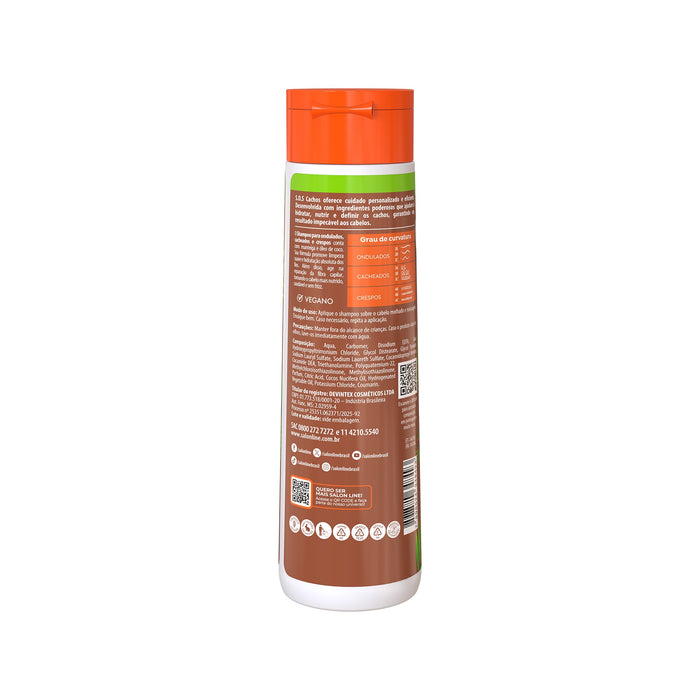 Salon Line S.O.S Cachos Coconut Deep Treatment Shampoo – detail – Buy now at MKPBR.COM – Worldwide Shipping