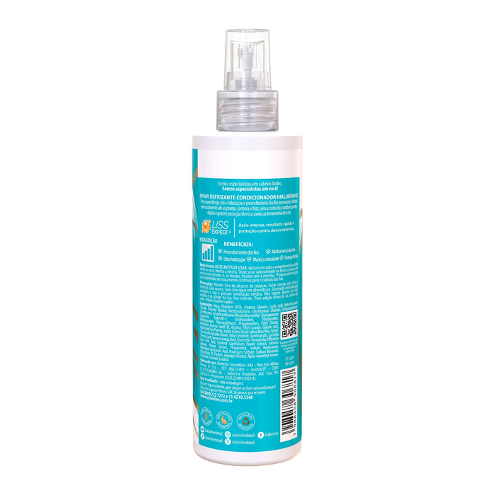 Salon Line Meu Liso Hyaluronic Defrizzing Heat Protectant Spray – detail – Buy now at MKPBR.COM – Worldwide Shipping