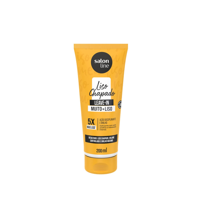 Salon Line Meu Liso Muito + Liso Anti-Frizz Heat Protectant – front view – Buy now at MKPBR.COM – Worldwide Shipping