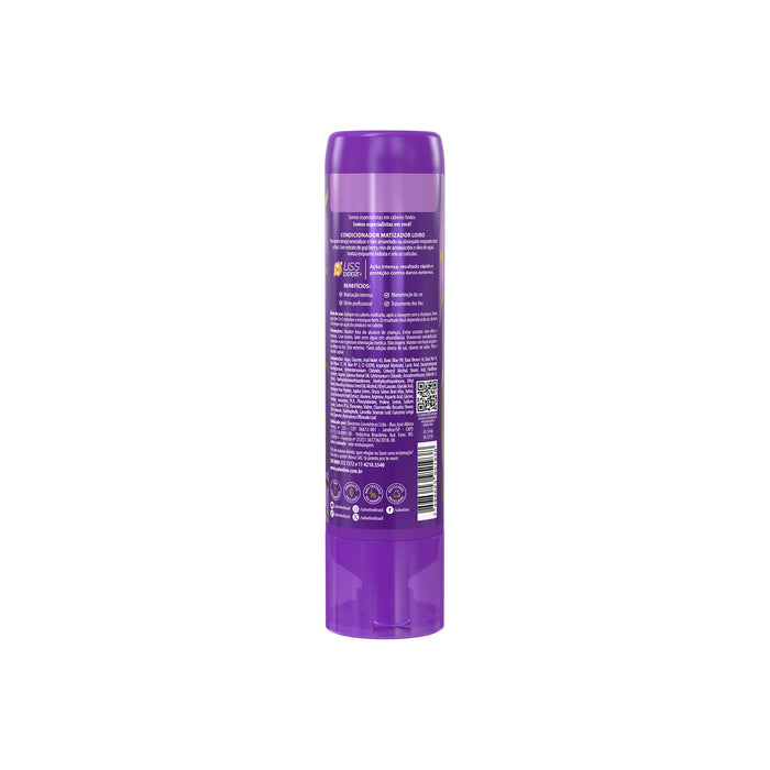 Salon Line Meu Liso Blonde Toning Conditioner – detail – Buy now at MKPBR.COM – Worldwide Shipping