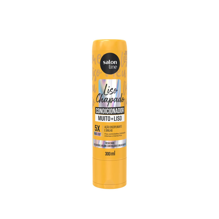 Salon Line Meu Liso Muito + Liso Conditioner – front view – Buy now at MKPBR.COM – Worldwide Shipping