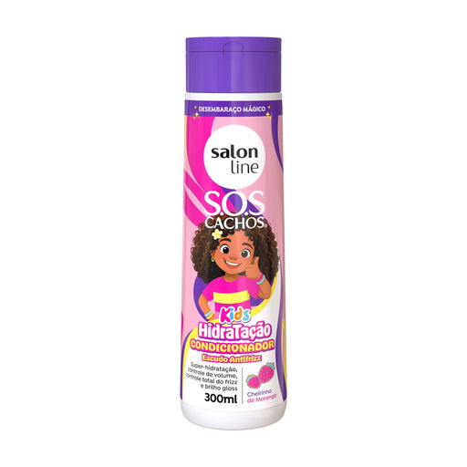 Salon Line S.O.S Cachos Kids Hydration Conditioner – front view – Buy now at MKPBR.COM – Worldwide Shipping