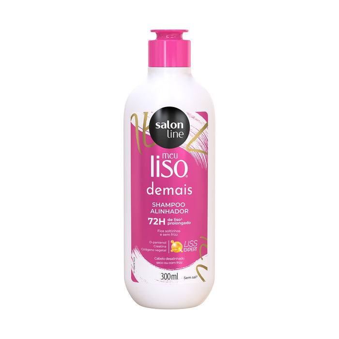 Salon Line Meu Liso Demais Shampoo & Conditioner Kit – detail – Buy now at MKPBR.COM – Worldwide Shipping