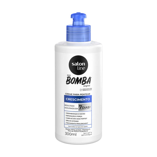 Salon Line S.O.S Bomba Original Leave-In Styling Cream – front view – Buy now at MKPBR.COM – Worldwide Shipping