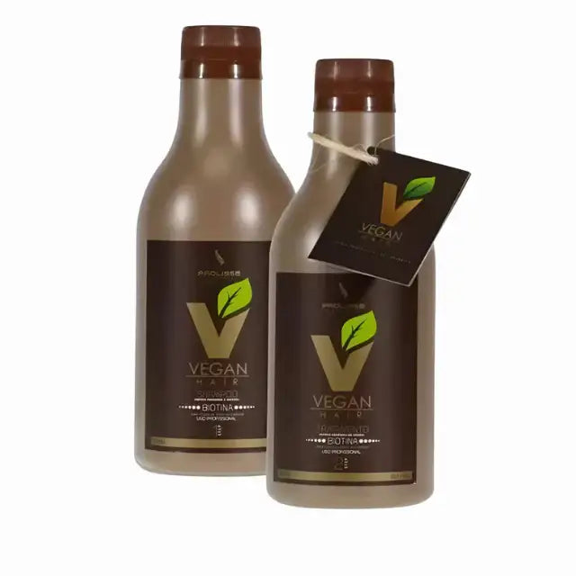 Vegan Hair by Prolisse Smoothing & Frizz-Control Kit for organic hair treatment and realignment. Shop now at MKPBR.COM with worldwide shipping.
