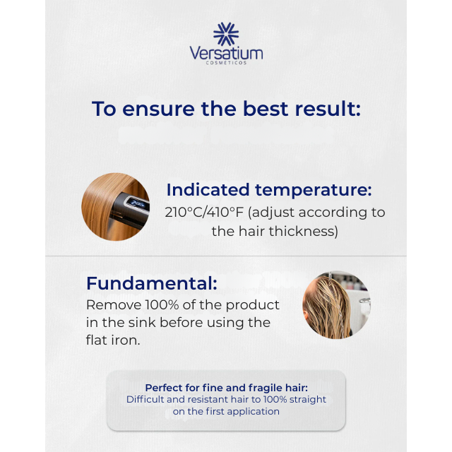 Versatium Formaldehyde-Free Smoothing Complete Kit (Prep Shampoo +