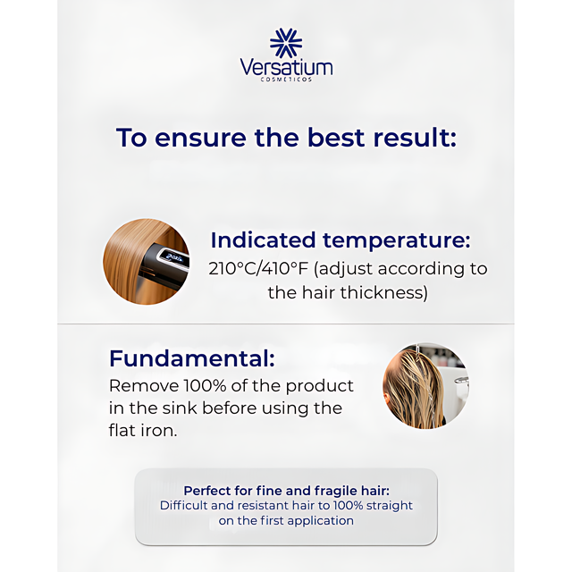 Versatium Organic Progressive Smoothing Cream, Formaldehyde-Free Anti-Frizz Shine System – Buy now at MKPBR.COM – Worldwide Shipping