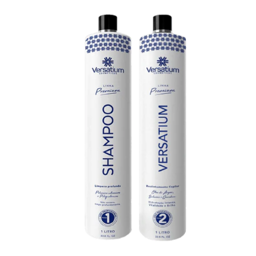  Versatium Formaldehyde-Free Smoothing Duo Kit (Prep Shampoo + Organic Progressive) Professional Size 67.62 oz (2 x 1 L) – Buy now at MKPBR.COM – Worldwide Shipping