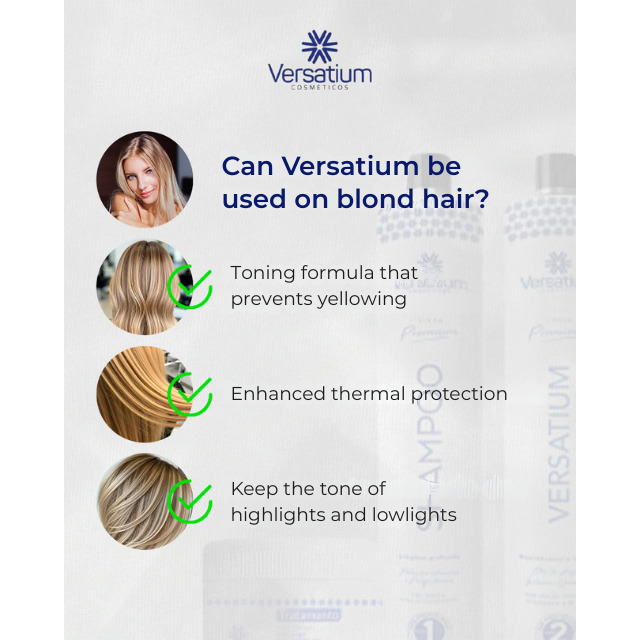 Versatium Organic Progressive Smoothing Cream, Formaldehyde-Free Anti-Frizz Shine System For Blondes – Buy now at MKPBR.COM – Worldwide Shipping