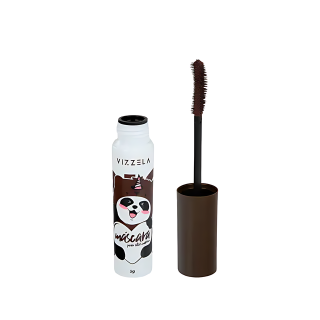 Vizzela Big No Panda Mascara – Brown – 0.17 oz (5g) – Buy now at MKPBR.COM – Worldwide Shipping