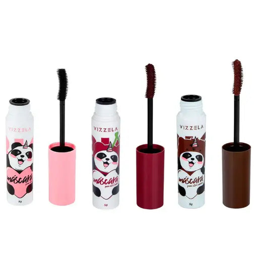 Vizzela Big No Panda Mascara – Smudge-Proof, Volumizing, & Lengthening – 0.17 oz (5g) – Buy now at MKPBR.COM – Worldwide Shipping