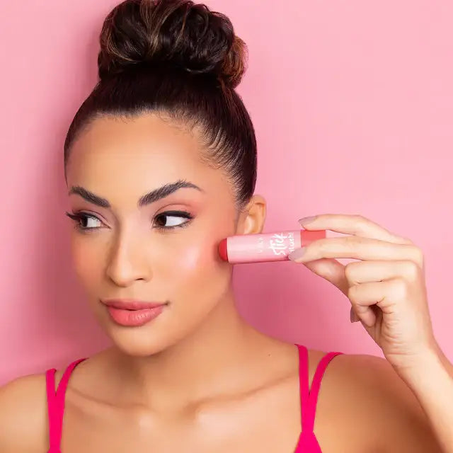 Vizzela Blush Stick 03 for Cheeks, Eyes, and Lips – 0.25 oz (7g) – Buy now at MKPBR.COM – Worldwide Shipping