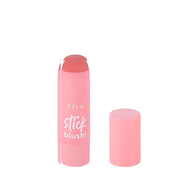 Vizzela Cream Blush Stick 01 – Multi-Use, Vegan, & Long-Lasting – 0.25 oz (7g) – Buy now at MKPBR.COM – Worldwide Shipping