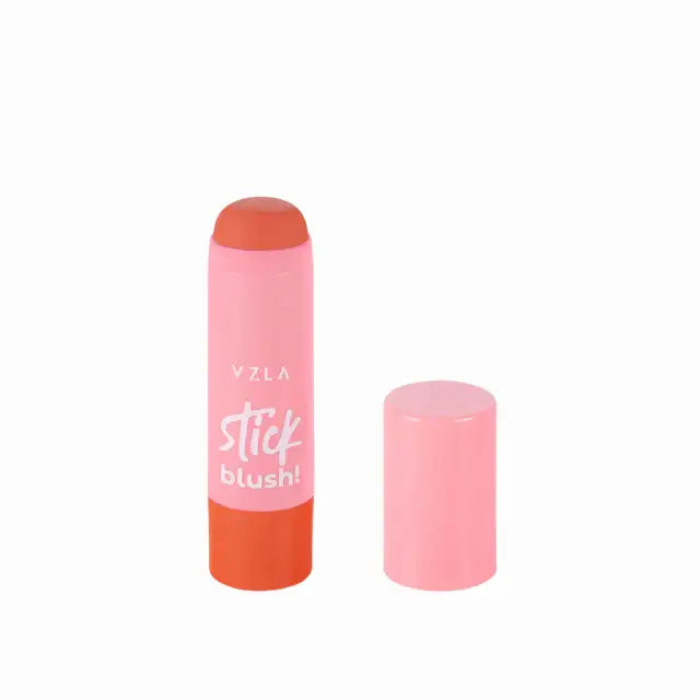 Vizzela Cream Blush Stick 02 – Multi-Use, Vegan, & Long-Lasting – 0.25 oz (7g) – Buy now at MKPBR.COM – Worldwide Shipping