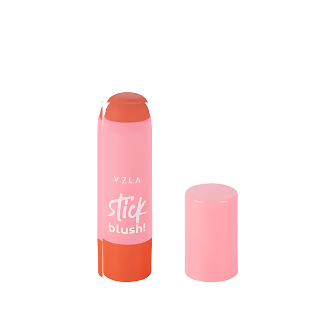 Vizzela Cream Blush Stick 02 – Multi-Use, Vegan, & Long-Lasting – 0.25 oz (7g) – Buy now at MKPBR.COM – Worldwide Shipping