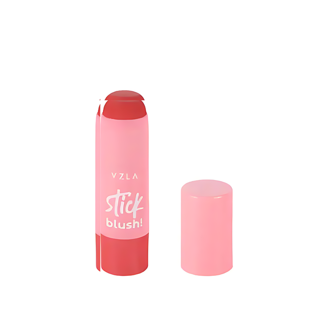Vizzela Cream Blush Stick 03 – Multi-Use, Vegan, & Long-Lasting – 0.25 oz (7g) – Buy now at MKPBR.COM – Worldwide Shipping