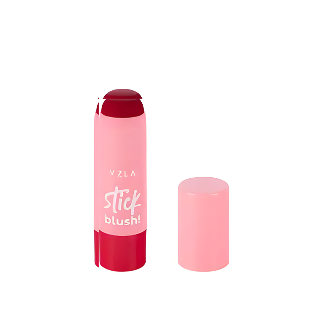 Vizzela Cream Blush Stick 04 – Multi-Use, Vegan, & Long-Lasting – 0.25 oz (7g) – Buy now at MKPBR.COM – Worldwide Shipping