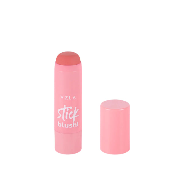 Vizzela Cream Blush Stick 01 Authentic Brazilian Cosmetics – Buy now at MKPBR.COM – Worldwide Shipping