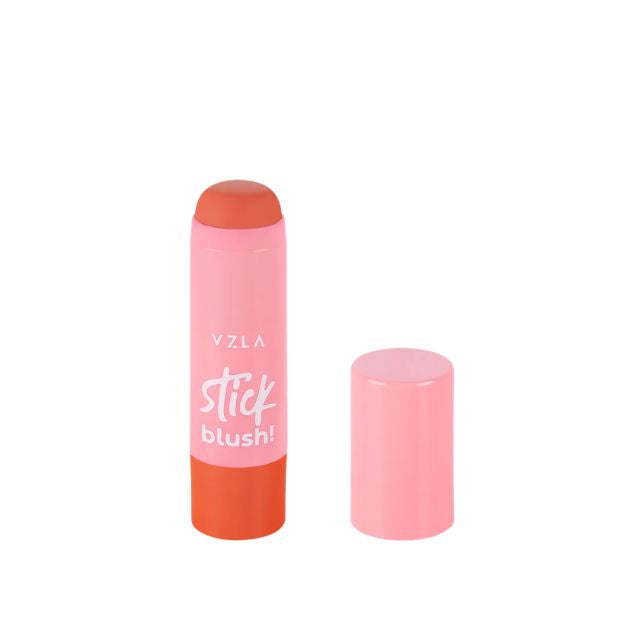 Vizzela Cream Blush Stick 02 Authentic Brazilian Cosmetics – Buy now at MKPBR.COM – Worldwide Shipping