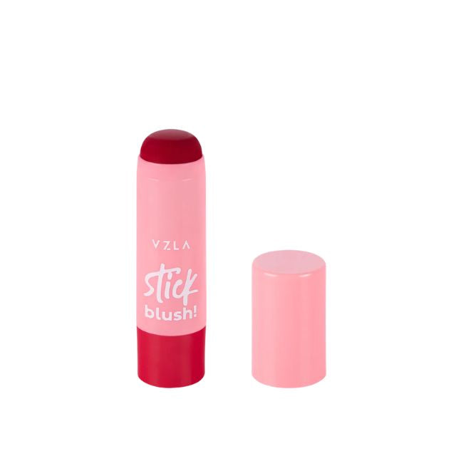 Vizzela Cream Blush Stick 04 Authentic Brazilian Cosmetics – Buy now at MKPBR.COM – Worldwide Shipping