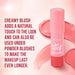 Vizzela Cream Blush Stick Multi-Purpose Eyeshadow and Lip Tint – Buy now at MKPBR.COM – Worldwide Shipping