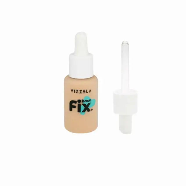 Vizzela FIX Liquid Foundation – Shade 02 – 1.01 fl oz (30ml) – Buy now at MKPBR.COM – Worldwide Shipping