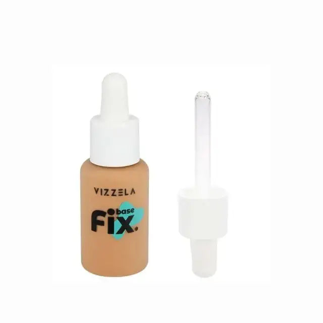 Vizzela FIX Liquid Foundation – Shade 07 – 1.01 fl oz (30ml) – Buy now at MKPBR.COM – Worldwide Shipping
