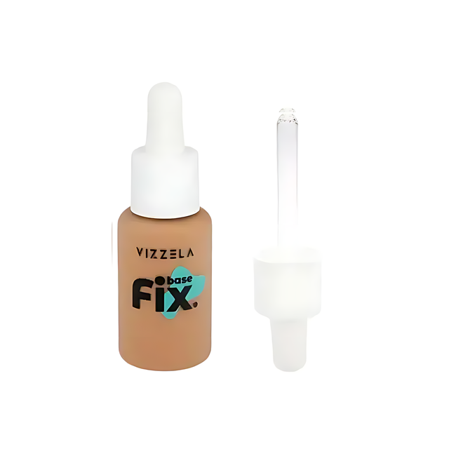 Vizzela FIX Liquid Foundation – Shade 10 – 1.01 fl oz (30ml) – Buy now at MKPBR.COM – Worldwide Shipping