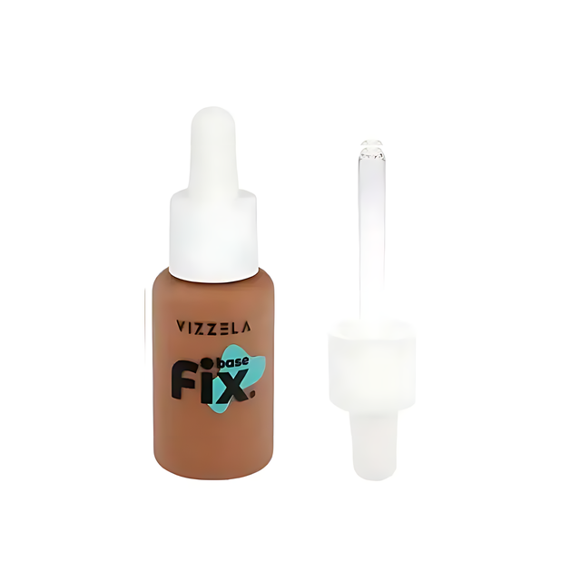 Vizzela FIX Liquid Foundation – Shade 15 – 1.01 fl oz (30ml) – Buy now at MKPBR.COM – Worldwide Shipping
