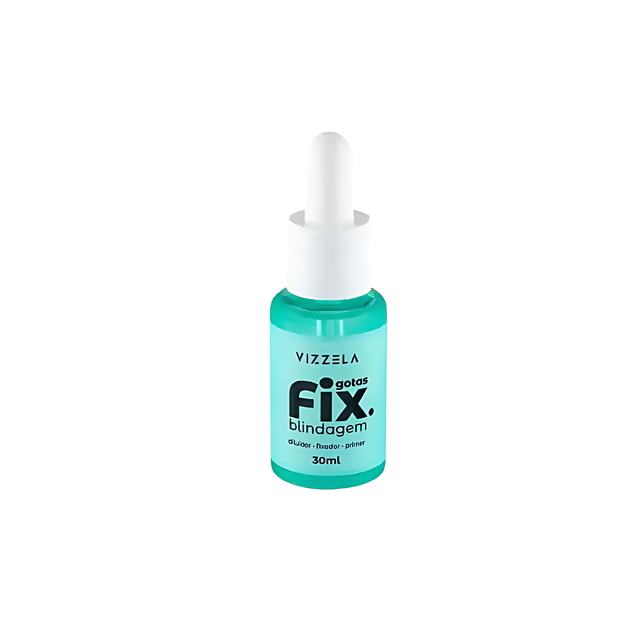 Vizzela Blindagem Gotas Fix Shielding Drops – Multi-Functional Makeup Enhancer – 1.01 fl oz (30ml) – Buy now at MKPBR.COM – Worldwide Shipping