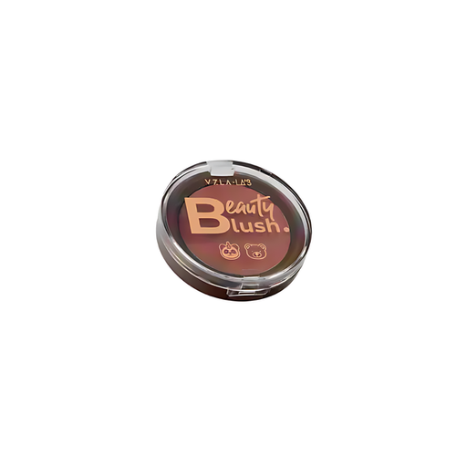 Vizzela + La's Beauty Blush Compact – Red Mocha – Natural Finish, Vitamin E – Buy now at MKPBR.COM – Worldwide Shipping