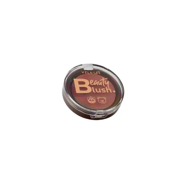 Vizzela + La's Beauty Blush Compact – Red Mocha – Natural Finish, Vitamin E – Buy now at MKPBR.COM – Worldwide Shipping