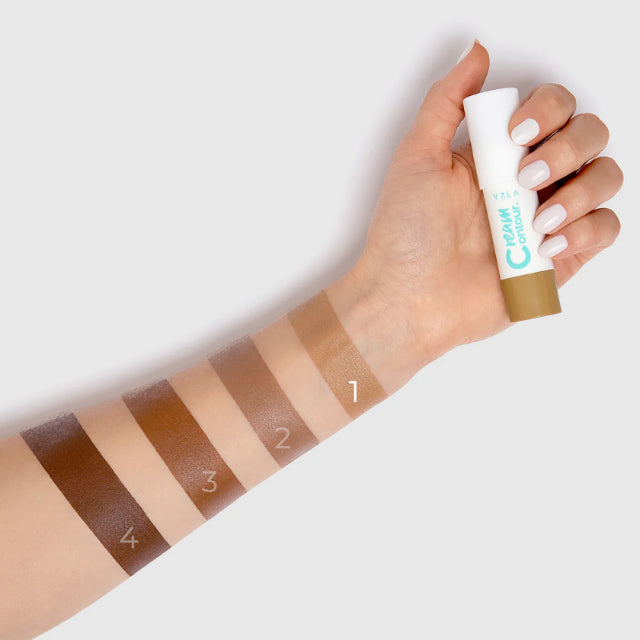 Vizzela Cream Contour Stick – 4 Shades, Velvety Finish, Easy Blend, Natural Depth