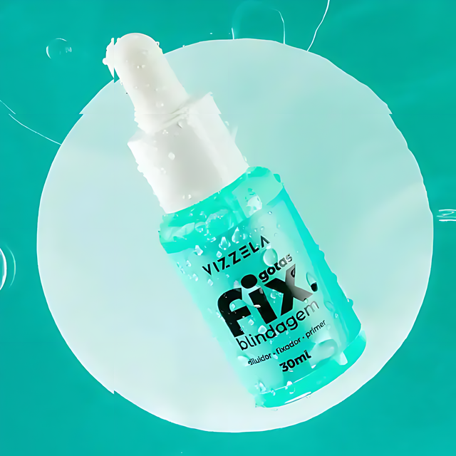 Vizzela Vegan Makeup Primer with Fixing Resin – 1.01 fl oz (30ml) – Buy now at MKPBR.COM – Worldwide Shipping