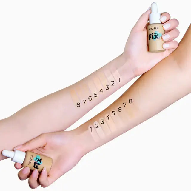 Vizzela Water-Resistant Foundation – Soft Matte Finish – 1.01 fl oz (30ml) – Buy now at MKPBR.COM – Worldwide Shipping