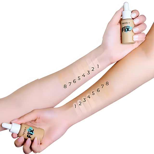 Vizzela Water-Resistant Foundation – Soft Matte Finish – 1.01 fl oz (30ml) – Buy now at MKPBR.COM – Worldwide Shipping