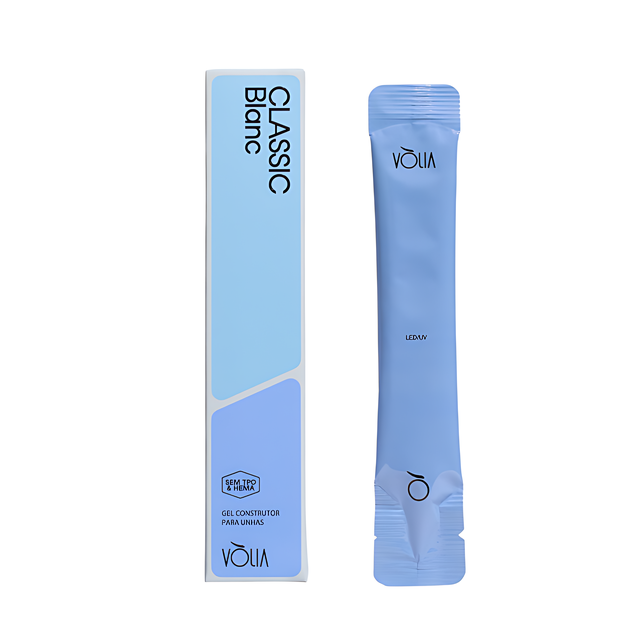 Vòlia Classic Blanc Builder Gel 14g pure white for reverse French manicures – Buy now at MKPBR.COM – Worldwide Shipping