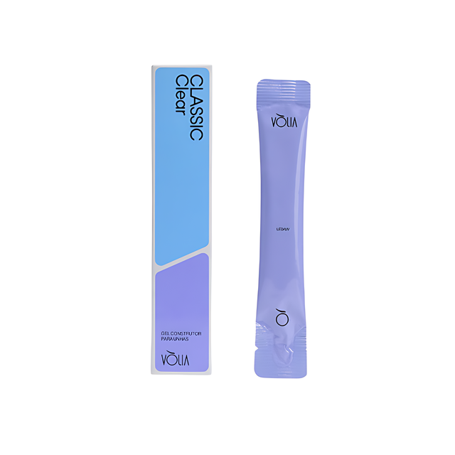 Vòlia Clear Base Gel 14g refill sachet for professional nail art and extensions – Buy now at MKPBR.COM – Worldwide Shipping