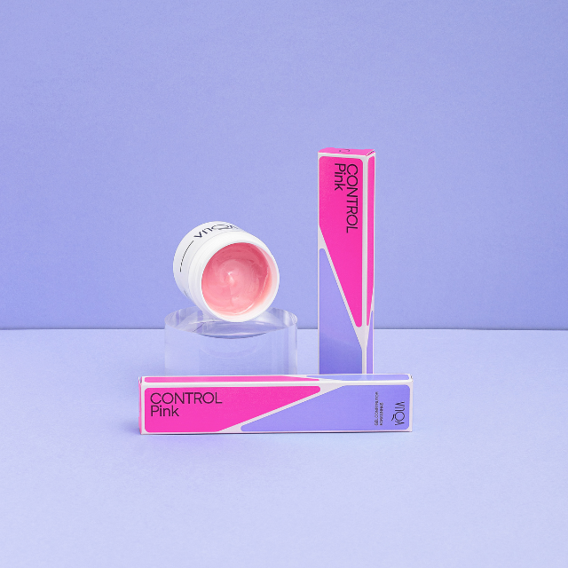 Vòlia Control Pink firm consistency gel that stays in place without running – Buy now at MKPBR.COM – Worldwide Shipping
