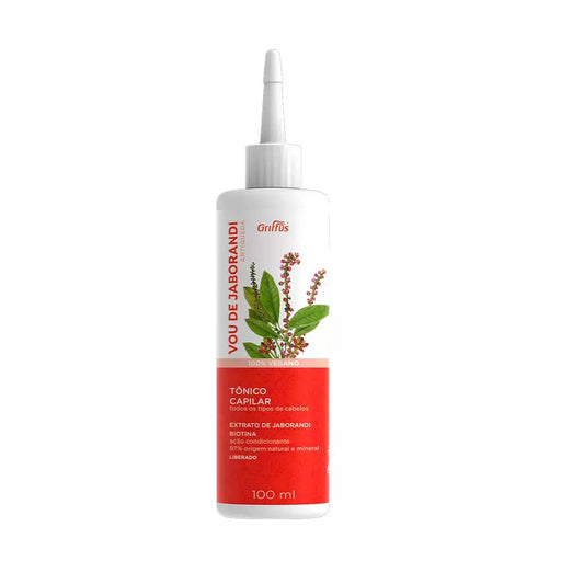 Griffus Vou de Jaborandi Biotin Hair Tonic 100ml (3.38 fl oz) – Buy now at MKPBR.COM – Worldwide Shipping