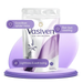 Front view of Vasiven Circulation Support Tea pouch for spider vein and swelling relief on purple display – MKPBR.COM