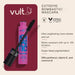 Vult Extreme Bombastic! Waterproof Mascara highlighting features like ultra lengthening, 10h water-resistance, vegan, with panthenol and vitamin E – Buy now at MKPBR.COM – Worldwide Shipping