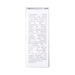 Side panel of Vult Nail Drying Drops product box, showing precautions and the ingredient list including jojoba oil – Buy now at MKPBR.COM – Worldwide Shipping