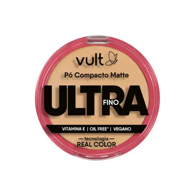 Vult Ultrafine Matte Compact Powder V430, formulated for medium skin tones, ensuring a perfect match with advanced Real Color Technology and a dry-touch finish – Buy now at MKPBR.COM – Worldwide Shipping