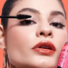 Vult Volume Up! Mascara – Amplified Volume, Clump-Free, Long-Lasting 0.35 oz (10g) – model with stunning, super voluminous, and defined lashes – Buy now at MKPBR.COM – Worldwide Shipping