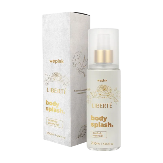 Wepink Liberté Deodorant Cologne 200ml – Authentic Brazilian fragrance with sophisticated well-being. Buy now at MKPBR.COM – Worldwide Shipping.